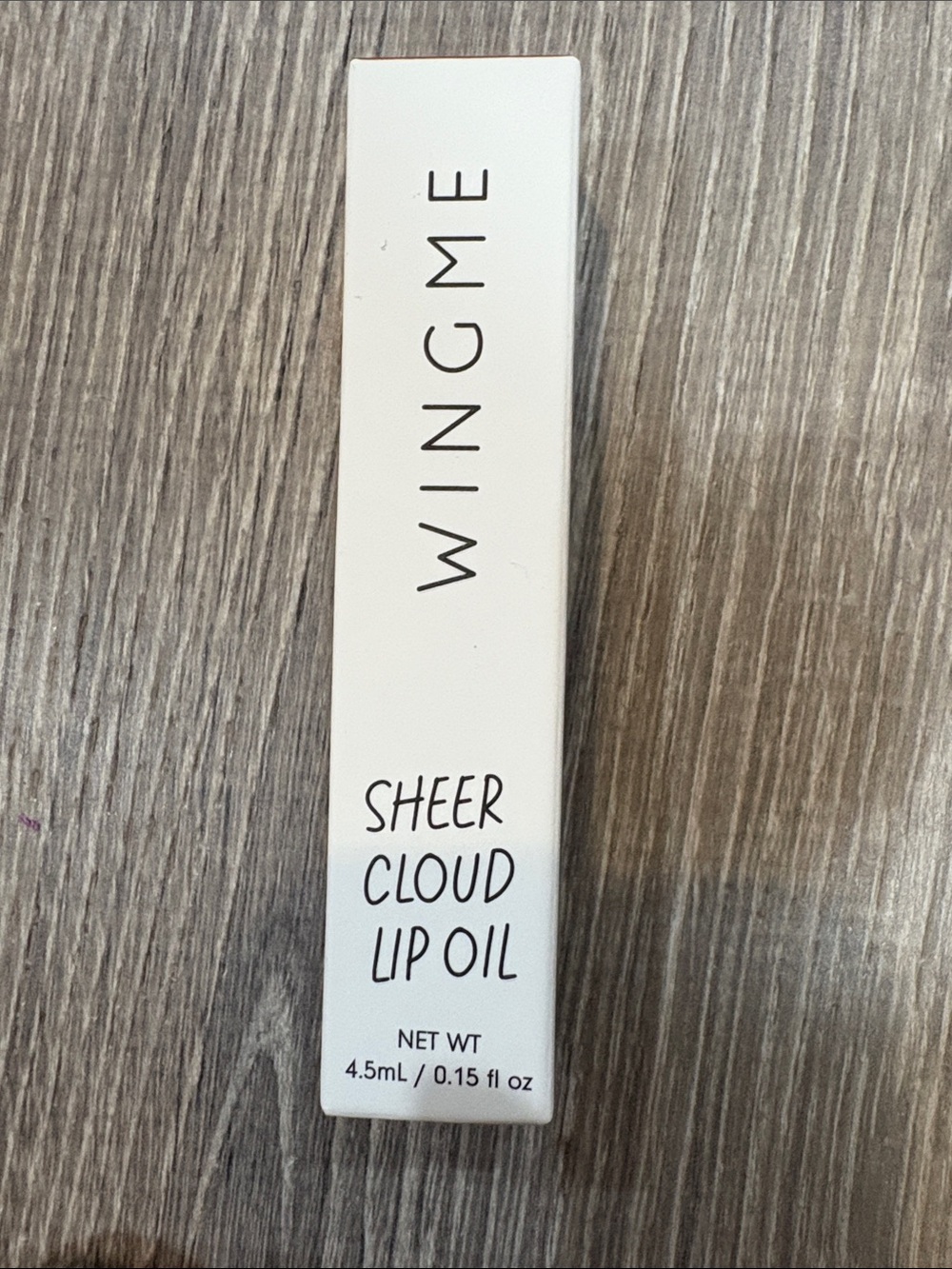 Sheer Cloud Lip Oil — Wing Me